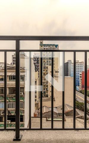 Apartamento à venda com 26m², 1 quarto e sem vagaVaranda