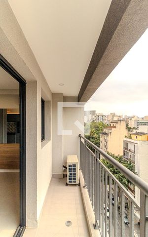 Apartamento à venda com 26m², 1 quarto e sem vagaVaranda
