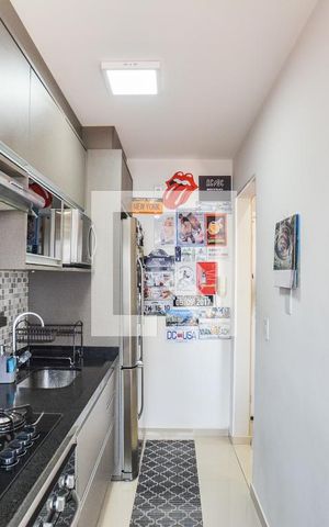 Apartamento à venda com 57m², 2 quartos e 1 vagaCozinha e Área de Serviço