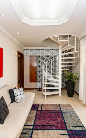Apartamento à venda com 247m², 3 quartos e 2 vagas Apartamento à venda com 247m², 3 quartos e 2 vagasSala 1