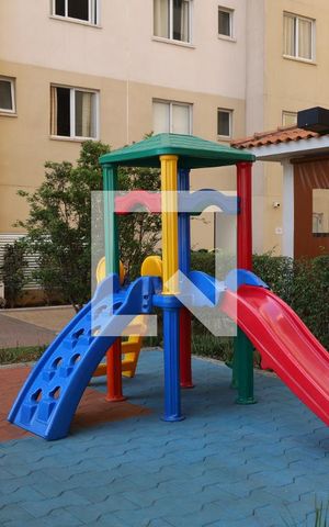 Apartamento à venda com 44m², 2 quartos e sem vagaÁrea comum - Playground