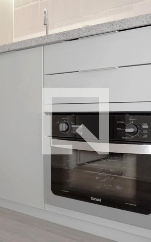 Studio à venda com 28m², 1 quarto e sem vagaCozinha 