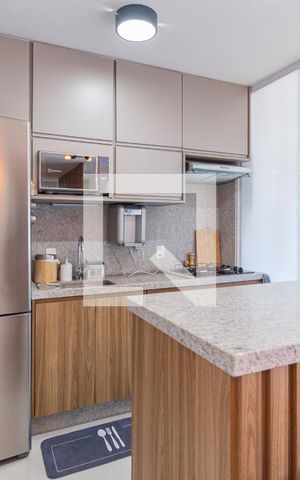 Apartamento à venda com 56m², 2 quartos e 2 vagasCozinha e área de serviço