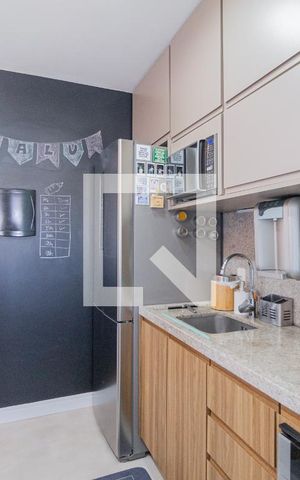 Apartamento à venda com 56m², 2 quartos e 2 vagasCozinha e área de serviço