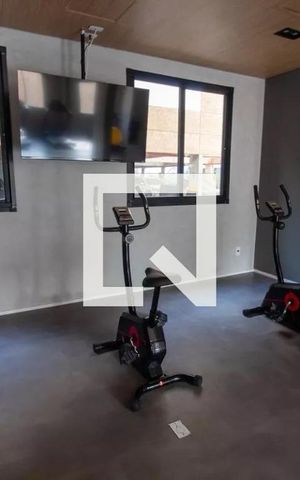 Apartamento para alugar com 24m², 1 quarto e sem vaga Apartamento para alugar com 24m², 1 quarto e sem vagaÁrea comum - Academia