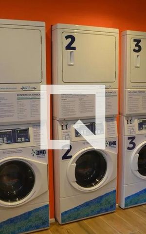 Apartamento para alugar com 24m², 1 quarto e sem vaga Apartamento para alugar com 24m², 1 quarto e sem vagaLavanderia