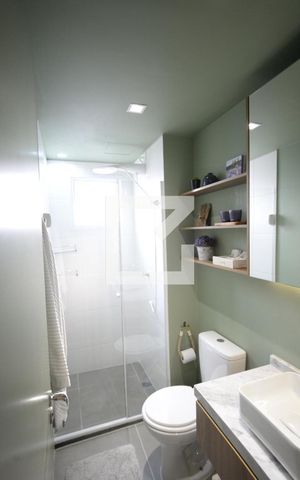 Studio à venda com 32m², 1 quarto e sem vagaBanheiro Studio