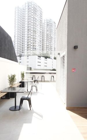 Studio à venda com 32m², 1 quarto e sem vagaÁrea comum