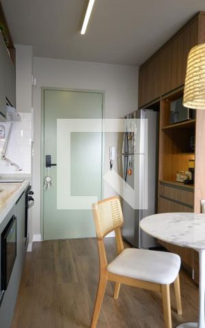 Studio à venda com 32m², 1 quarto e sem vagaCozinha Studio