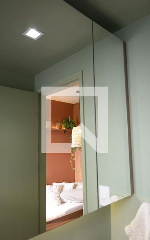 Studio à venda com 32m², 1 quarto e sem vagaBanheiro Studio