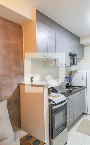 Apartamento para alugar com 26m², 1 quarto e sem vaga Apartamento para alugar com 26m², 1 quarto e sem vagaSala