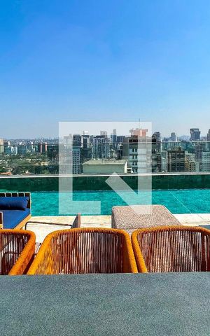 Studio para alugar com 24m², 1 quarto e 1 vaga Studio para alugar com 24m², 1 quarto e 1 vagaÁrea comum - Piscina