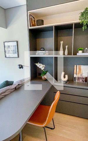 Studio para alugar com 24m², 1 quarto e 1 vaga Studio para alugar com 24m², 1 quarto e 1 vagaStudio