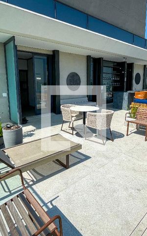 Studio para alugar com 24m², 1 quarto e 1 vaga Studio para alugar com 24m², 1 quarto e 1 vagaÁrea comum - Piscina