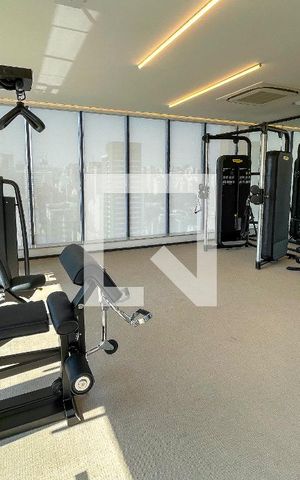 Studio para alugar com 24m², 1 quarto e 1 vaga Studio para alugar com 24m², 1 quarto e 1 vagaÁrea comum - Academia