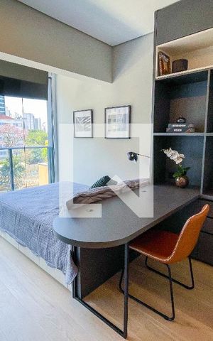 Studio para alugar com 24m², 1 quarto e 1 vaga Studio para alugar com 24m², 1 quarto e 1 vagaStudio