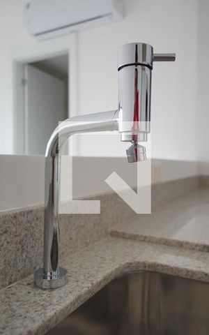Studio à venda com 43m², 1 quarto e 1 vagaCozinha - Torneira