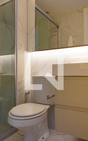 Studio à venda com 44m², 1 quarto e 1 vagaBanheiro Corredor