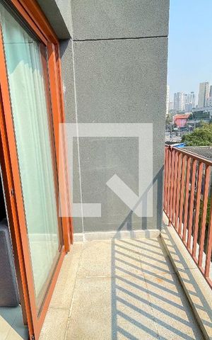 Studio à venda com 54m², 1 quarto e 1 vaga Studio à venda com 54m², 1 quarto e 1 vagaVaranda