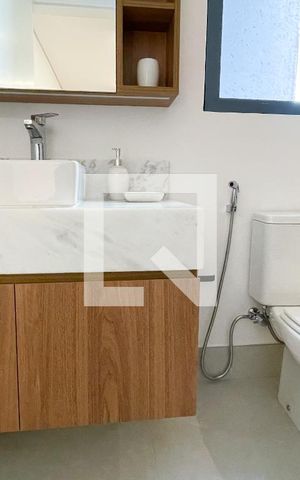 Studio à venda com 54m², 1 quarto e 1 vaga Studio à venda com 54m², 1 quarto e 1 vagaBanheiro