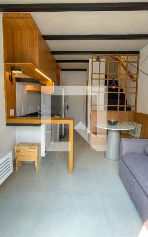 Studio à venda com 54m², 1 quarto e 1 vaga Studio à venda com 54m², 1 quarto e 1 vagaSala