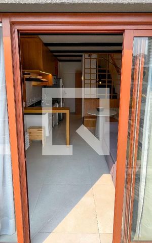 Studio à venda com 54m², 1 quarto e 1 vaga Studio à venda com 54m², 1 quarto e 1 vagaVaranda