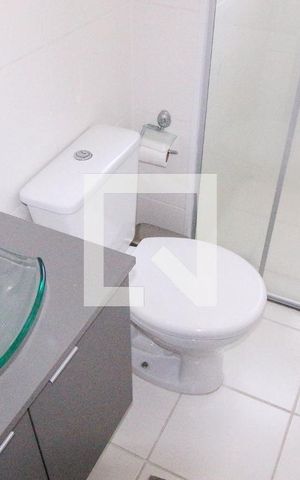 Apartamento para alugar com 25m², 1 quarto e sem vaga Apartamento para alugar com 25m², 1 quarto e sem vagaBanheiro