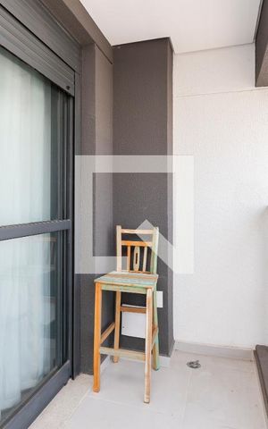 Studio para alugar com 25m², 1 quarto e sem vaga Studio para alugar com 25m², 1 quarto e sem vagaVaranda