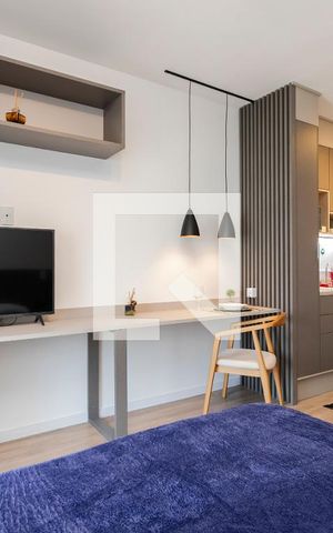 Studio para alugar com 25m², 1 quarto e sem vaga Studio para alugar com 25m², 1 quarto e sem vagaStudio