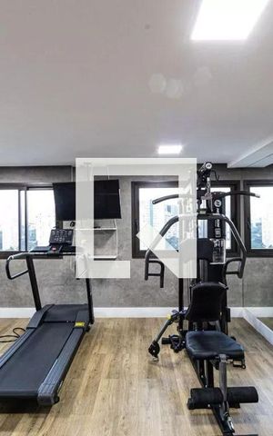 Apartamento para alugar com 40m², 1 quarto e 1 vagaCondomínio - Academia 