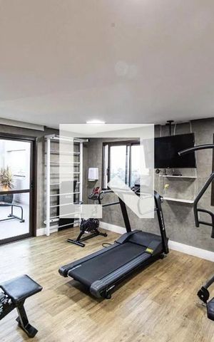 Apartamento para alugar com 40m², 1 quarto e 1 vagaCondomínio - Academia 