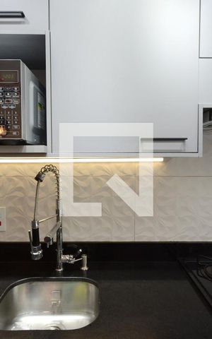 Apartamento à venda com 61m², 2 quartos e 1 vagaDetalhe da cozinha