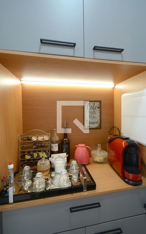 Apartamento à venda com 61m², 2 quartos e 1 vagaDetalhe da cozinha