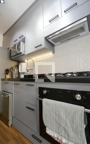 Apartamento à venda com 61m², 2 quartos e 1 vagaDetalhe da cozinha
