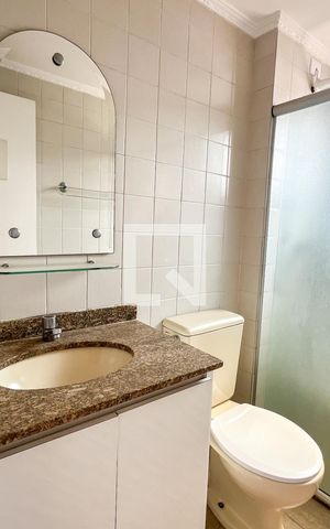 Apartamento para alugar com 58m², 2 quartos e 1 vaga Apartamento para alugar com 58m², 2 quartos e 1 vagaBanheiro