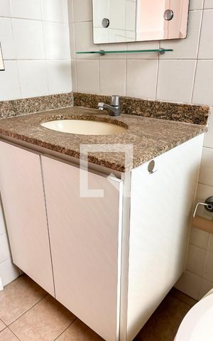 Apartamento para alugar com 58m², 2 quartos e 1 vaga Apartamento para alugar com 58m², 2 quartos e 1 vagaBanheiro
