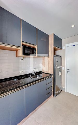 Studio à venda com 21m², 1 quarto e sem vagaCozinha