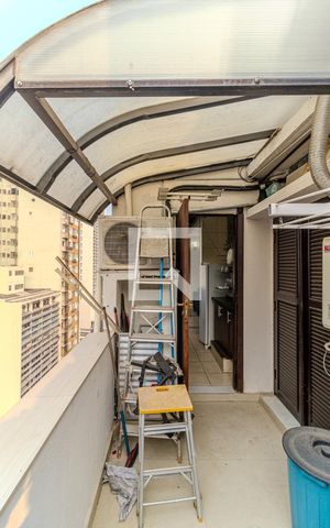 Apartamento à venda com 66m², 1 quarto e sem vagaVaranda