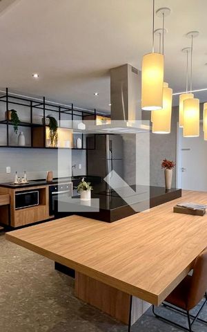 Studio para alugar com 25m², 1 quarto e sem vaga Studio para alugar com 25m², 1 quarto e sem vagaSalão de Festas
