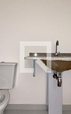 Studio para alugar com 25m², 1 quarto e sem vaga Studio para alugar com 25m², 1 quarto e sem vagaBanheiro