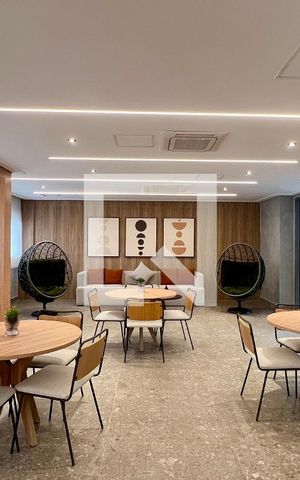 Studio para alugar com 25m², 1 quarto e sem vaga Studio para alugar com 25m², 1 quarto e sem vagaSalão de Festas