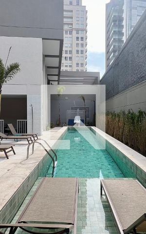 Studio para alugar com 25m², 1 quarto e sem vaga Studio para alugar com 25m², 1 quarto e sem vagaPiscina