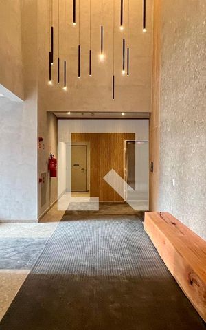 Studio para alugar com 25m², 1 quarto e sem vaga Studio para alugar com 25m², 1 quarto e sem vagaHall de entrada