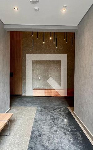Studio para alugar com 25m², 1 quarto e sem vaga Studio para alugar com 25m², 1 quarto e sem vagaHall de entrada