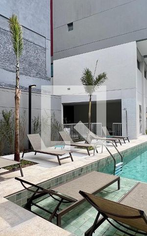 Studio para alugar com 25m², 1 quarto e sem vaga Studio para alugar com 25m², 1 quarto e sem vagaPiscina