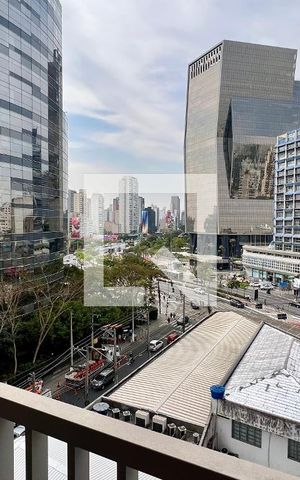 Studio para alugar com 25m², 1 quarto e sem vaga Studio para alugar com 25m², 1 quarto e sem vagaSacada