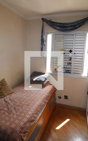 Apartamento à venda com 77m², 3 quartos e 2 vagasQuarto 3