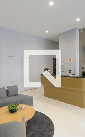 Studio para alugar com 30m², 1 quarto e sem vaga Studio para alugar com 30m², 1 quarto e sem vagaHall de entrada