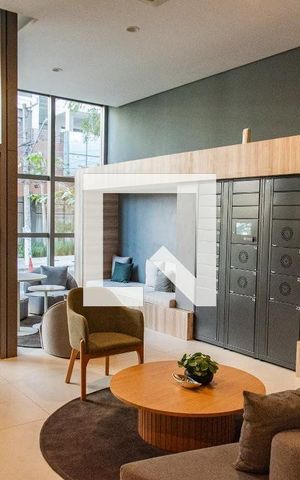 Studio para alugar com 30m², 1 quarto e sem vaga Studio para alugar com 30m², 1 quarto e sem vagaHall de entrada