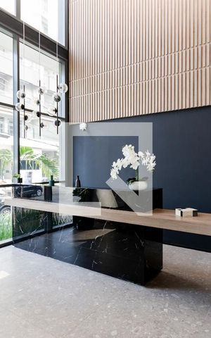 Studio à venda com 25m², 1 quarto e sem vaga Studio à venda com 25m², 1 quarto e sem vagaHall de Entrada